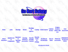 Tablet Screenshot of gokartgalaxy.com